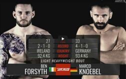 Brave 4 Free Fight 2017 Marco Knöbel vs Ben Forsyth